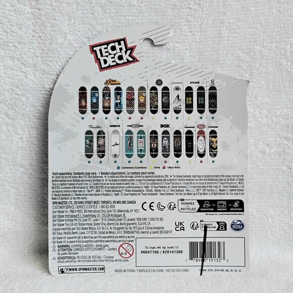 3/$25 Sealed 2023 Collectible TECH DECK DGK by Spinmaster!! - Picture 2 of 2